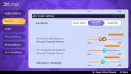 Where to find the Aim Assist setting in Pokemon Unite (Image via The Pokemon Company)